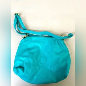 Joy Susan turquoise handbag pristine condition